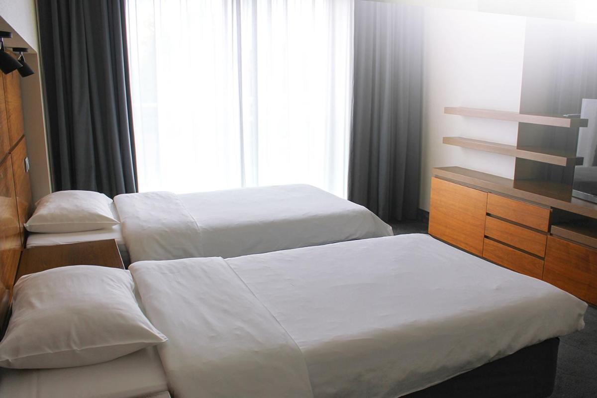 Willa Port Ostróda Kültér fotó A bedroom at the hotel
