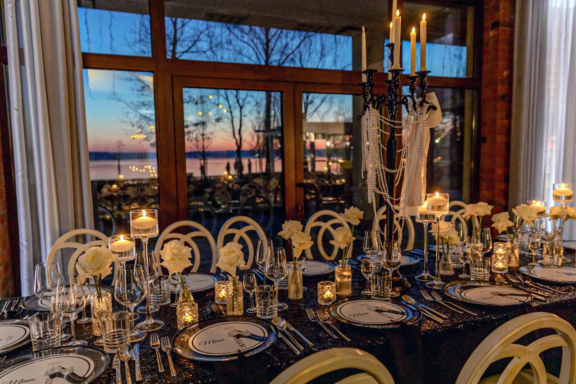 Willa Port Ostróda Kültér fotó The dining room at the 2018 G7 summit